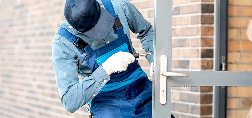 Pivot Storefront Door Locks Installation in Huntington Park, California